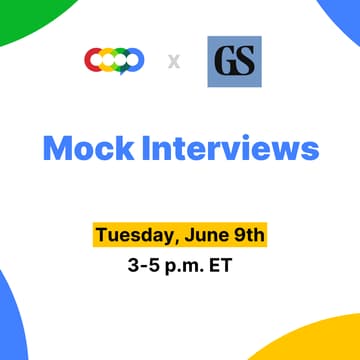 Cover Image for Goldman Sachs In-Person Mock Interviews