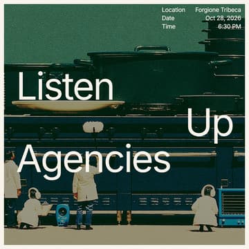 Cover Image for The Listening Room: Agency Edition