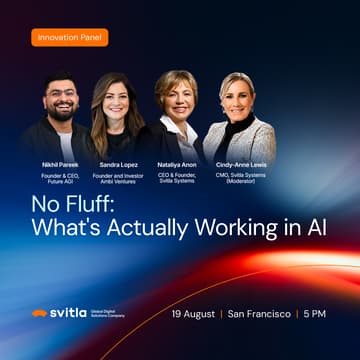 Cover Image for Innovation Panel: No Fluff. What’s Actually Working in AI