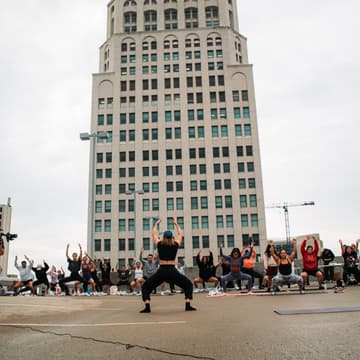 Cover Image for Downtown Rooftop Pilates