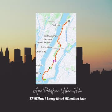 Cover Image for Bottom to Tippy Top: Length of Manhattan Walk