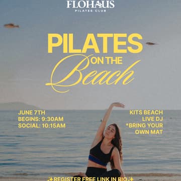 Cover Image for PILATES ON THE BEACH BY FLOHAUS PILATES