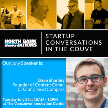 Cover Image for Startup Conversations in the Couve - July