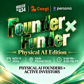 Cover Image for Physical AI Founder × Funder: San Francisco