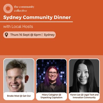 Cover Image for 🏵 Sydney Community Dinner
