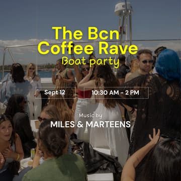 Cover Image for Bcn Coffee Rave Boat Party