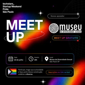 Cover Image for 🏳️‍🌈 MeetUp | Startup Weekend Pride SP