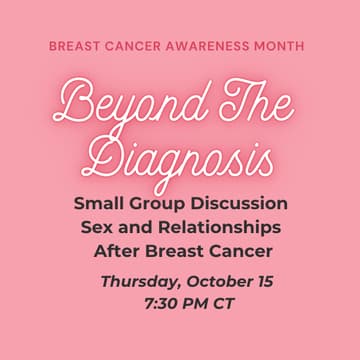 Cover Image for Beyond the Diagnosis: Sex and Relationships After - Small Group Session