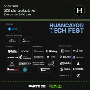 Cover Image for Huancayo Tech Fest + DevFest