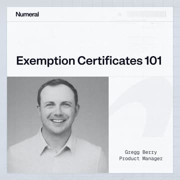 Cover Image for Exemption Certificates 101: How to protect your business from the #1 sales tax audit risk