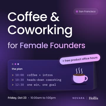 Cover Image for Coffee & Coworking for Female Founders
