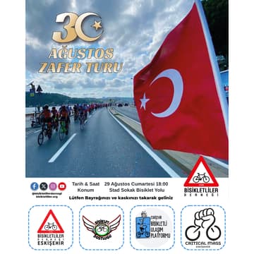 Cover Image for Zafer Bayramı Bisiklet Turu - 29 Ağustos