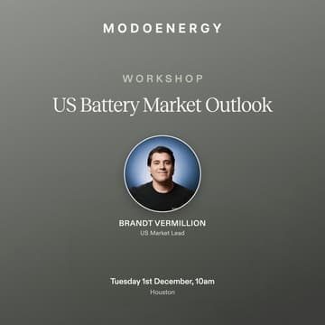 Cover Image for WORKSHOP: US Battery Market Outlook (Houston)