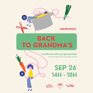 Imagem de capa de Back to Grandma's (old shirt, new story)