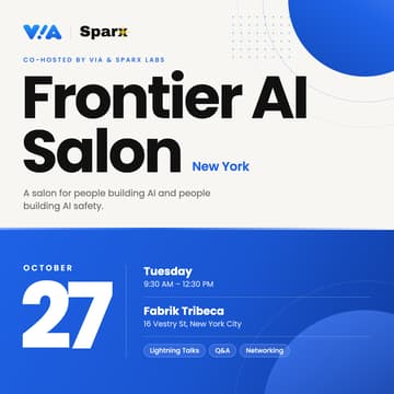 Cover Image for Frontier AI Salon: New York