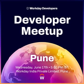 Cover Image for Workday Developer Meetup Pune
