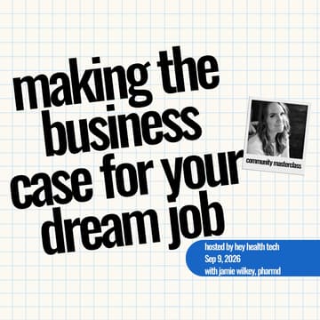 Cover Image for Making the business case for your dream job