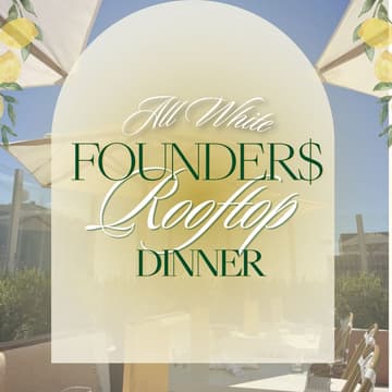 Cover Image for All-White Summer Soiree: Toronto Founders Dinner