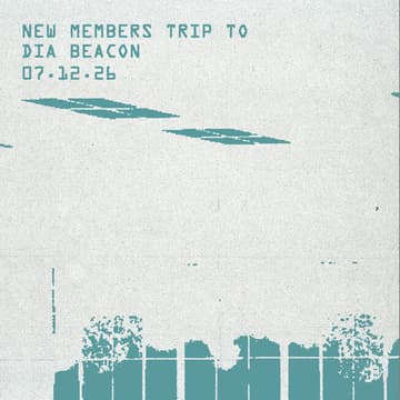 Cover Image for New Members Trip to Dia Beacon