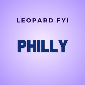 Cover Image for Leopard.FYI Philly 🔔 Summer Low Key Dinner & Hang 🥙