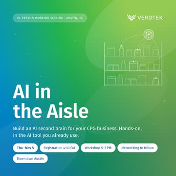 Cover Image for CPG AI Workshop for Executives and Founders