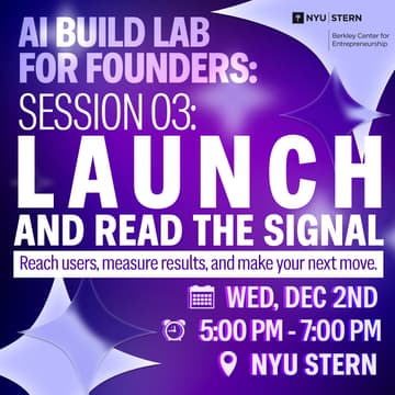 Cover Image for AI Build Lab for Founders: Launch and Read the Signal