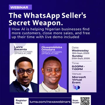 Cover Image for The WhatsApp Seller's Secret Weapon.