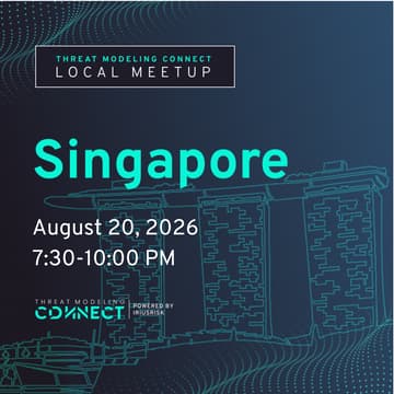 Cover Image for TMC Singapore: Threat Modeling World Cup