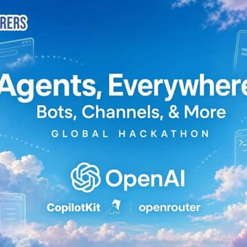 Cover Image for Agents, Everywhere Hackathon by AI Tinkerers