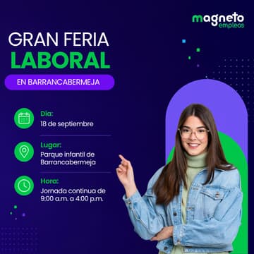 Cover Image for Feria laboral Barrancabermeja (inscripción empresas)