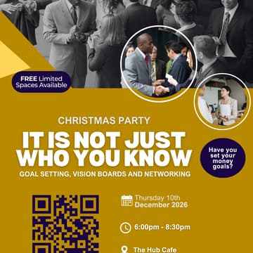 Cover Image for It’s Not Just Who You Know: Goal Setting, Vision Boards & Networking