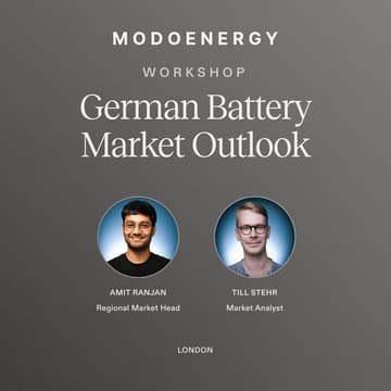 Cover Image for WORKSHOP: German Battery Market Outlook (London)