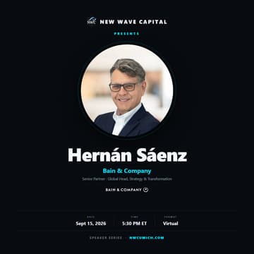 Cover Image for NWC Speaker Series: Hernán Sáenz, Bain & Company