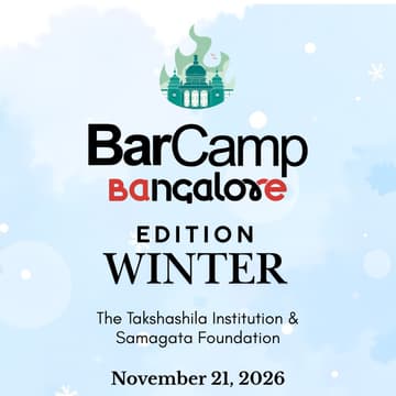 Cover Image for Barcamp Bangalore Winter