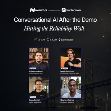 Foto de portada de AI Founders & VCs Mixer: Conversational AI After the Demo