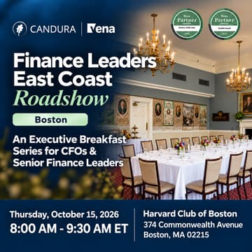 Cover Image for Finance Leadership Breakfast: Smarter Planning, Faster Reporting