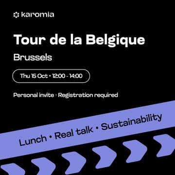 Cover Image for Tour de la Belgique: Brussels - Lunch for sustainability managers
