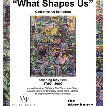 Cover Image for Vernissage of "What Shapes Us" collective Art Show