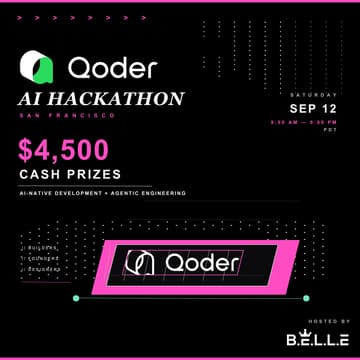 Cover Image for 🔥 Qoder AI Hackathon with $4500 cash prizes