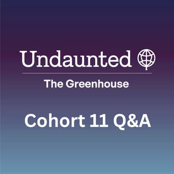 Cover Image for Greenhouse Cohort 11: Application Q&A