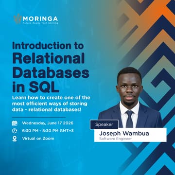 Cover Image for Introduction to Databases with SQL |Learn how to create and query relational databases using SQL in just two hours.