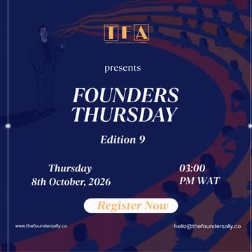 Cover Image for Founder Thursday