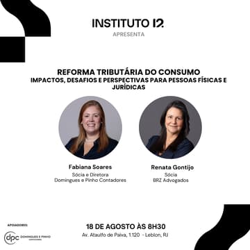 Cover Image for Reforma Tributária do Consumo: Impactos, desafios e perspectivas para pessoas físicas e jurídicas