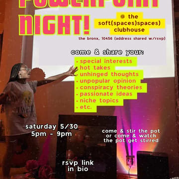 Cover Image for powerpoint night! 🎤✨