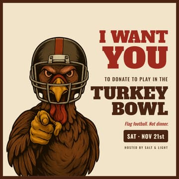 Cover Image for Turkey Bowl: Donate-to-Play