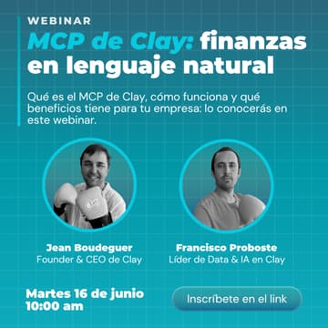 Cover Image for MCP de Clay: Finanzas en lenguaje natural