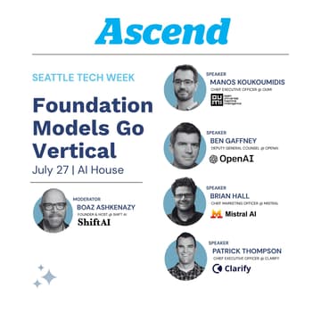 Cover Image for Foundation Models Go Vertical | Ascend