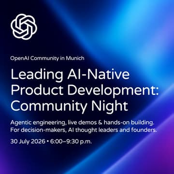 Cover Image for Leading AI-Native Product Development: Community Night