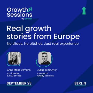 Cover Image for Growth Sessions by iubenda | Berlin 23.9