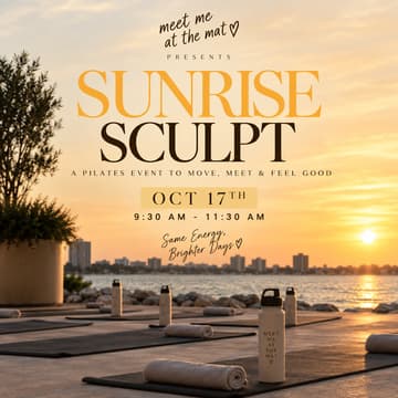 Cover Image for Meet Me At The Mat - Sunrise Sculpt